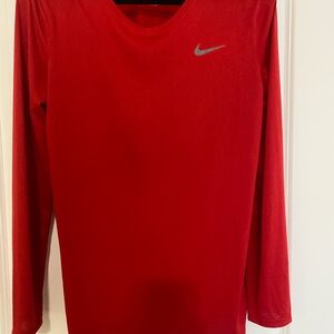Nike Dri-FIT Red Tee